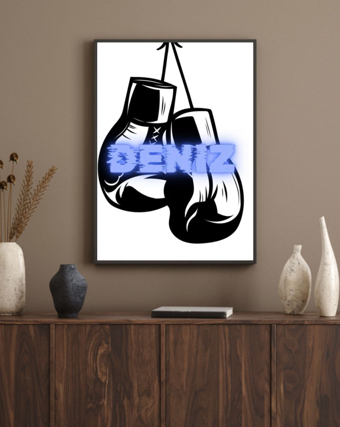 Dein Name. Dein Kampf. – Boxhandschuh-Design