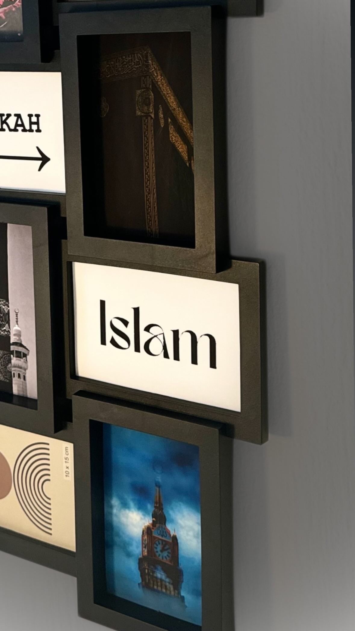 Islam Kollektion – 12er Bilderrahmen-Set