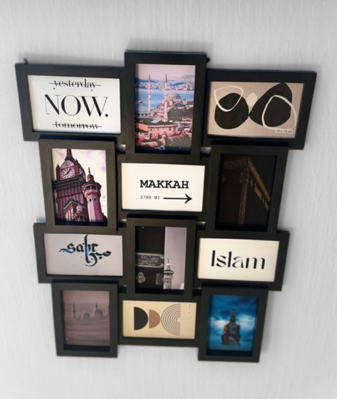 Islam Kollektion – 12er Bilderrahmen-Set