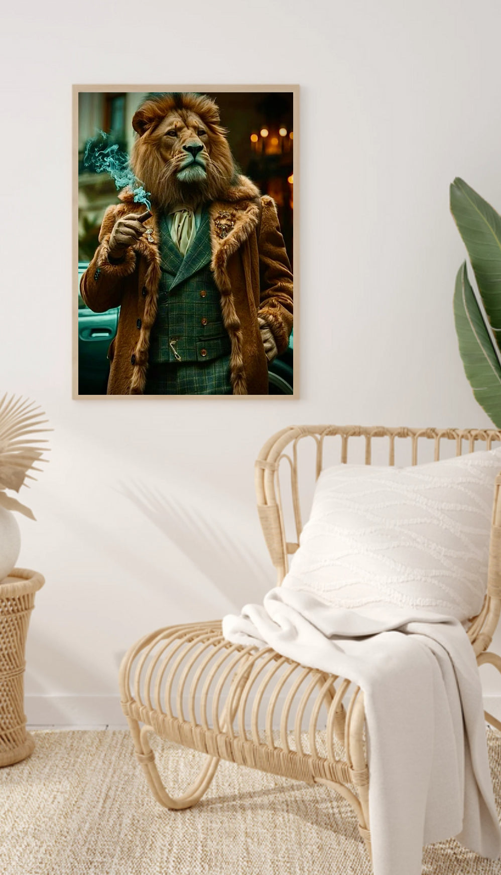 Ästhetisches Löwen Bild