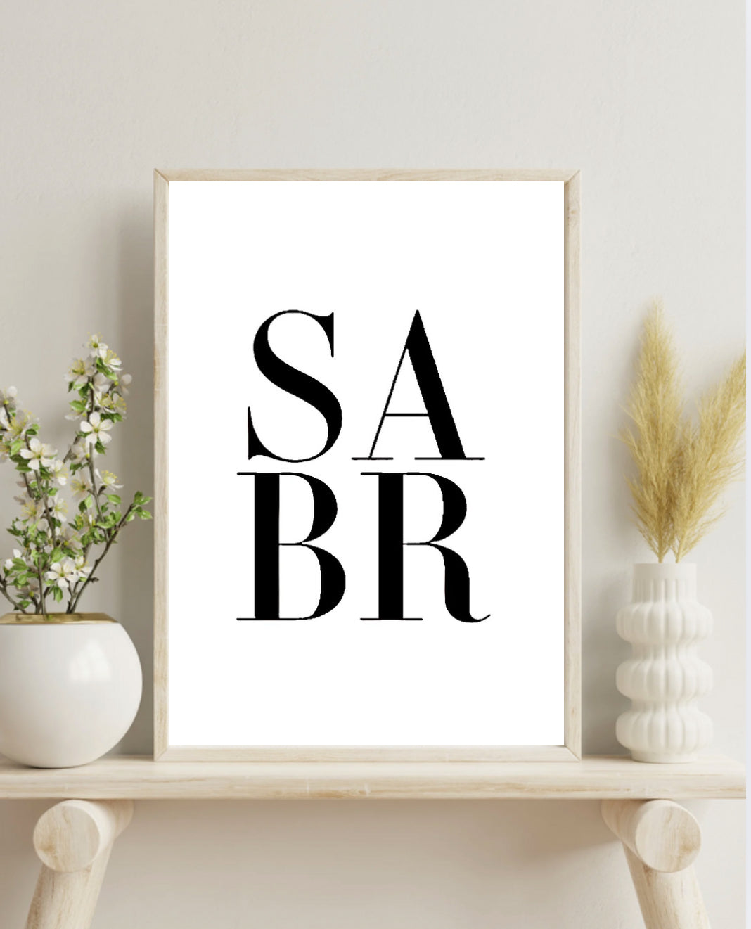 Elegantes Sabr -Bild