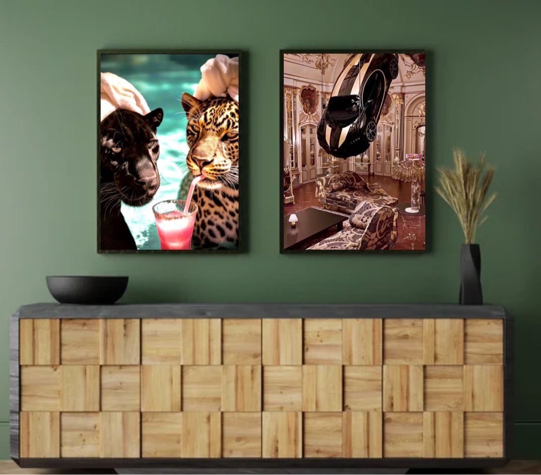 Luxuriöses Set mit 2 teilen